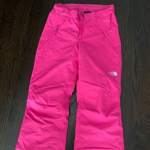 North Face girls ski/snow pants